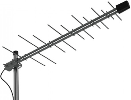 Антенна телевизионная наружная активная 2020 AF, сталь