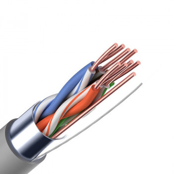 Кабель LAN MID FTP4-CAT5e IN 305 м, серый